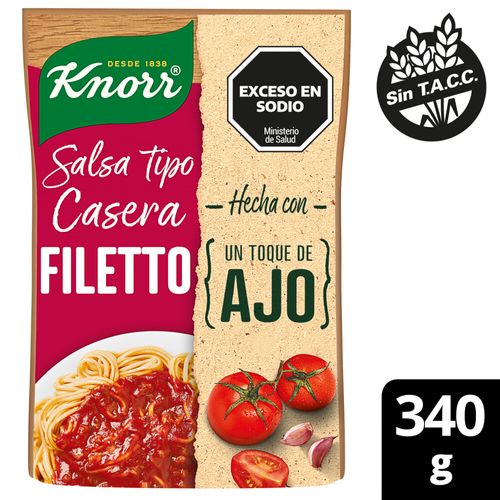 Salsa Knorr Filetto 340 Gr.