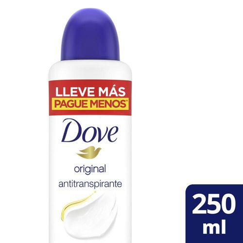 Antitranspirante En Aerosol Dove Original 250 Ml.