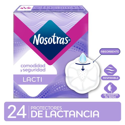 Protector de lactancia Nosotras X 24 Ud.