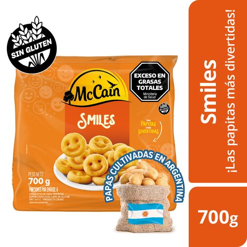 Papas Smiles McCain 700 Gr.