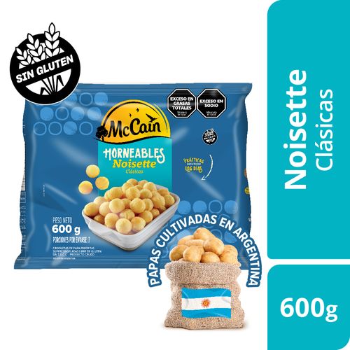 Papas Noisette Horneables McCain 600 Gr.