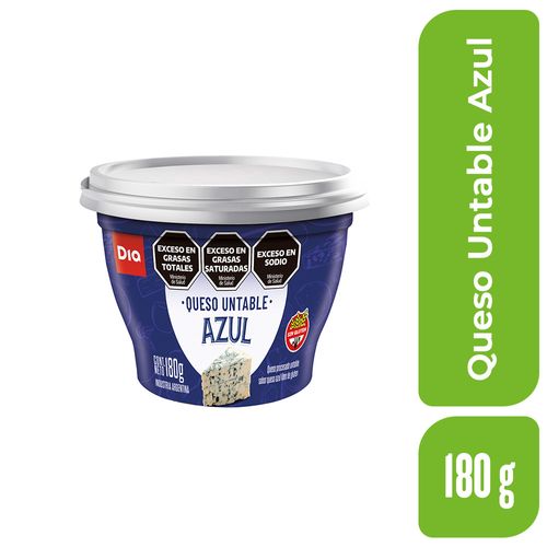 Queso Untable Azul Dia 180 Gr.