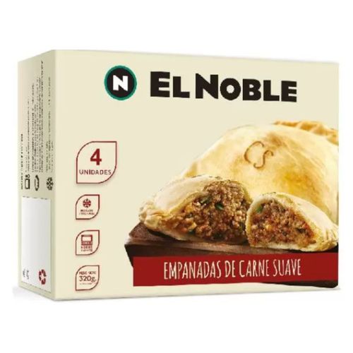 Empanadas de Carne El Noble x 4 Ud.