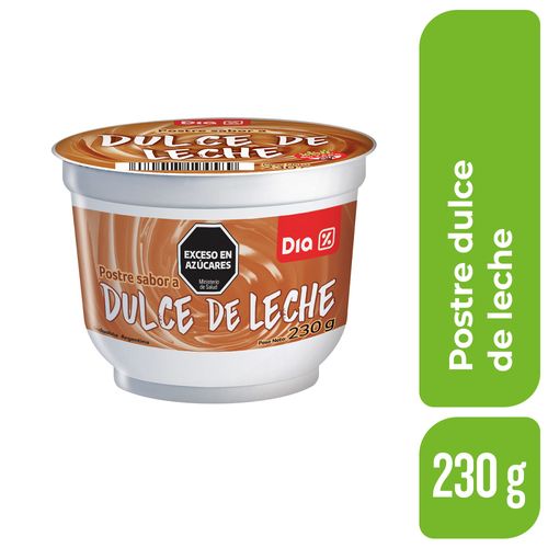 Postre DIA Dulce de Leche 230 Gr.