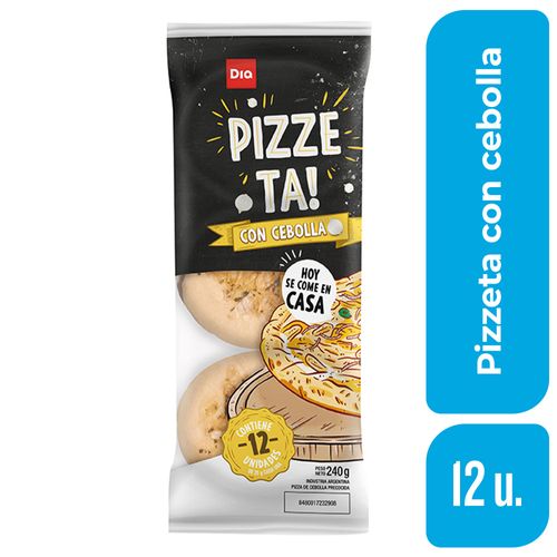 Pizzeta Jamón Cebolla Dia 240 Gr.