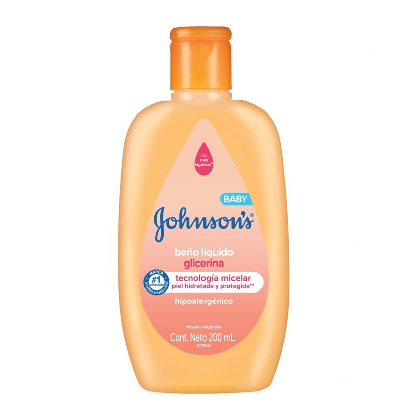 Jabon-Liquido-Para-Bebe-Johnson-s Glicerina-X-200-Ml-_2