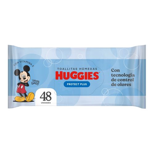 Toallas Húmedas Huggies Protect Plus x 48 Ud.