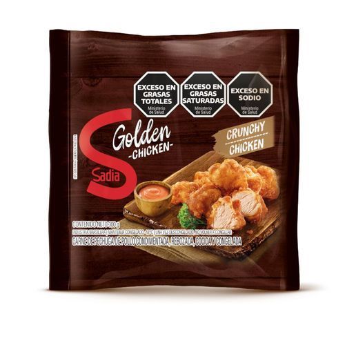 Chicken Crunchy Congelado Rebozado Sadia Golden 300 Gr.