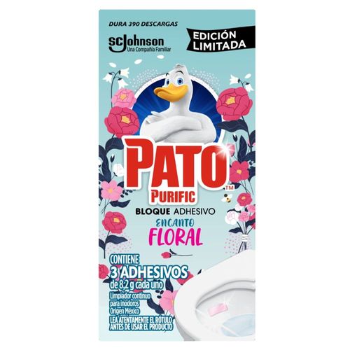 Bloque Adhesivo Encanto Floral Pato 24 Gr.