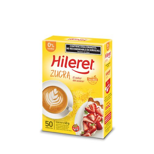 Edulcorante Zucra Forte Hileret 40 Gr.