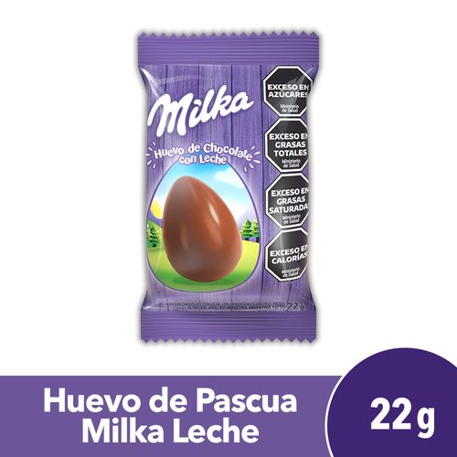 Huevo De Pascua Con Leche Milka 22 Gr.