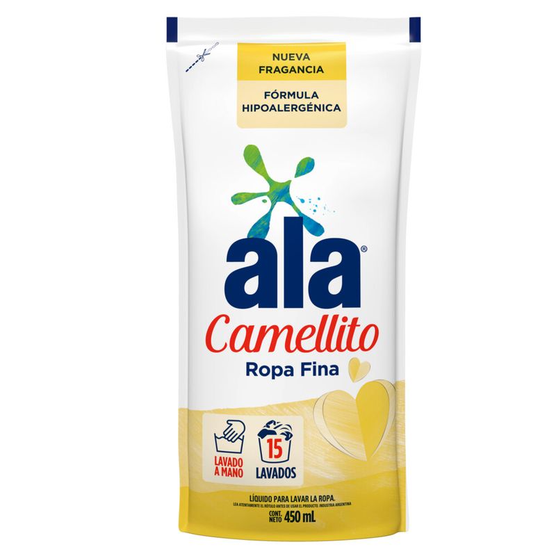 Jabon-Liquido-Lavado-A-Mano-Ala-Camellito-Hipoalergenico-Doypack-450-Ml-_2