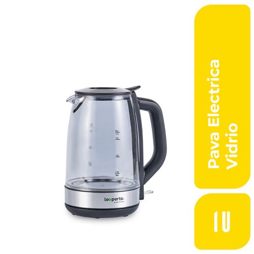 Pava Electrica Vidrio Lexperto 1 Ud.