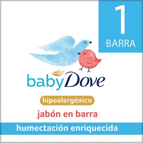 Jabón en Barra Dove Humectación Enriquecida 75 Gr.