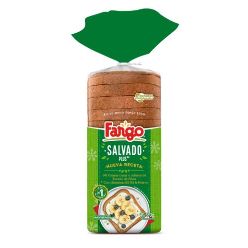 Pan de Salvado Fargo 620 Gr.