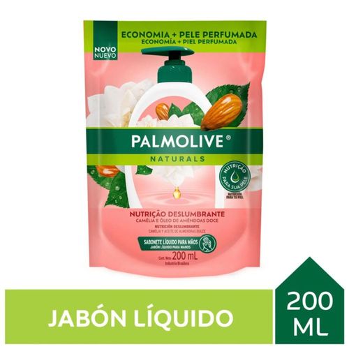 Jabón Liquido Naturals Camelia Doypack 200 Ml.