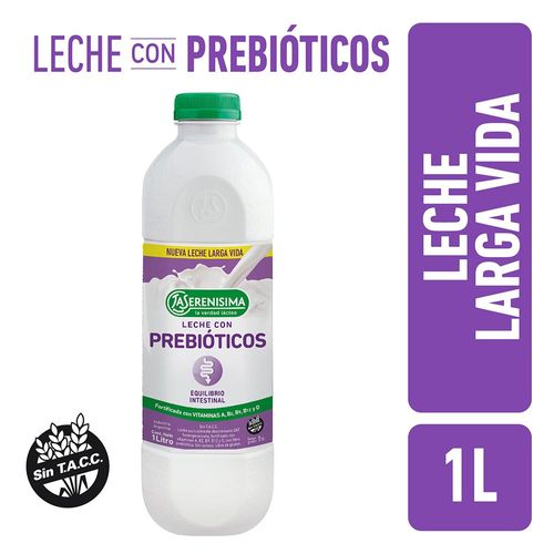 Leche Con Prebioticos Laser 1 Lt.