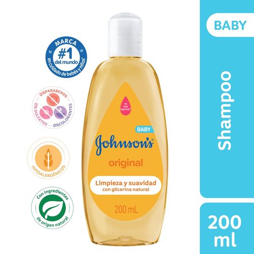 Shampoo Original Johnsons Baby 200 Ml.