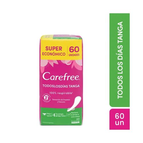 Protectores Diarios Todos Los Días Tanga X60 Ud.