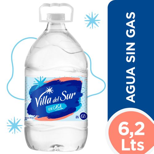 Agua Sin Gas Bidón Villa Del Sur 6,2 Lt.