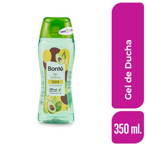 Gel Ducha Palta Y Karite Bonte 350 Ml.