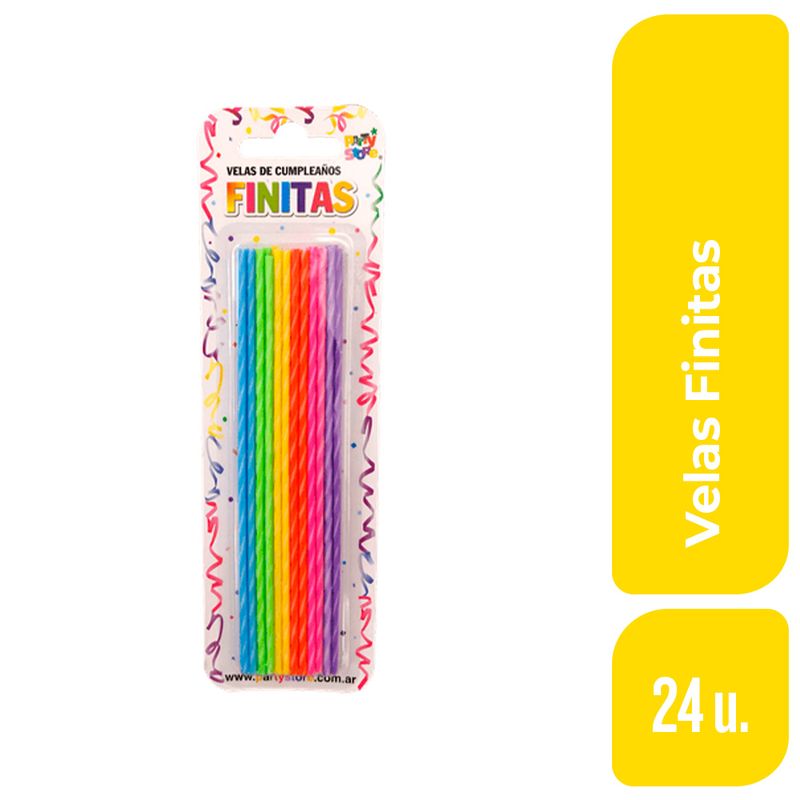 Velas-Finitas-Multicolor-Party-Store-24-Ud-_1
