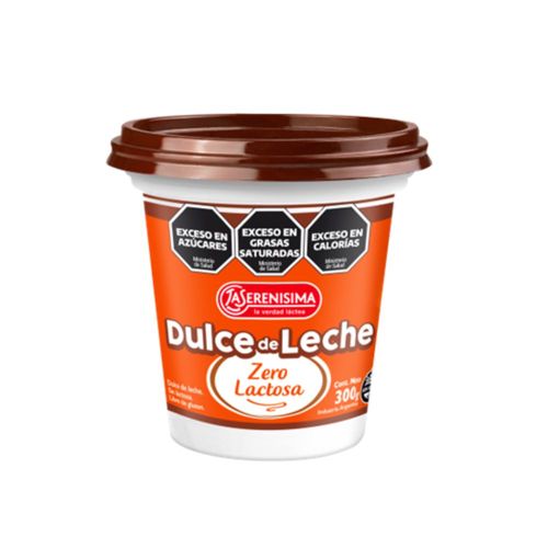 Dulce de Leche Zero Lactosa La Serenisima 300 Gr.