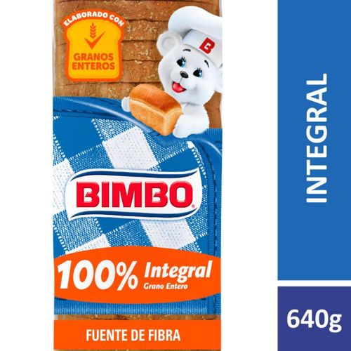Pan Integral Bimbo 640 Gr.