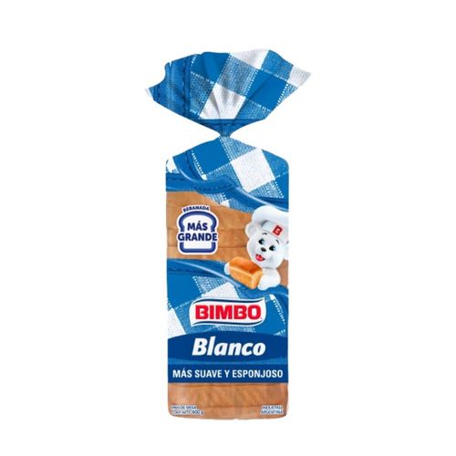 Pan Blanco Bimbo 400 Gr.