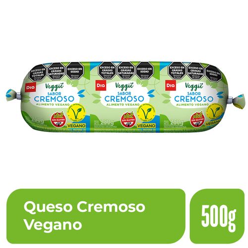 Queso Cremoso Vegano Dia 500 Gr.