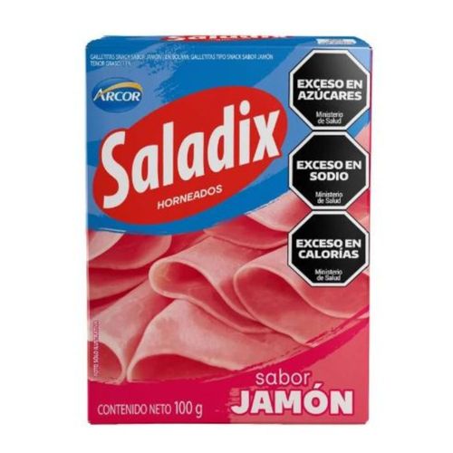 Snack Saladix Jamon 100 Gr.