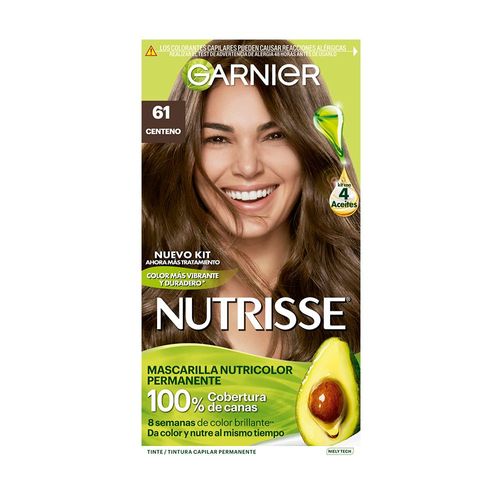 Tintura Permanente 61 Centeno Nutri 1Ud