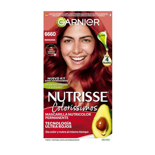 Tintura Permanente 6660 Manza Nutri 1Ud