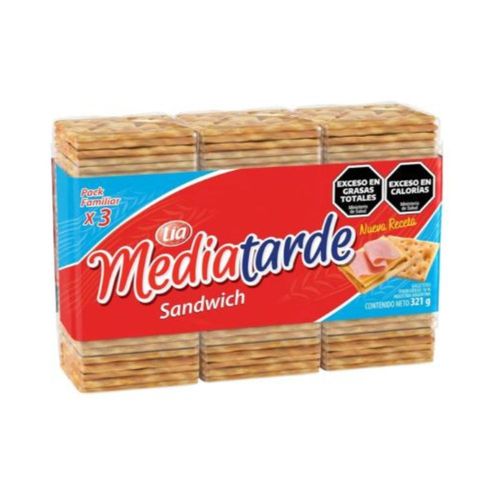 Galletitas Samdw Media 321 Gr.