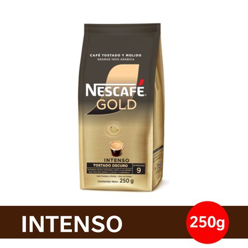 Nescafé Gold Tostado Y Molido Intenso 250 Gr.