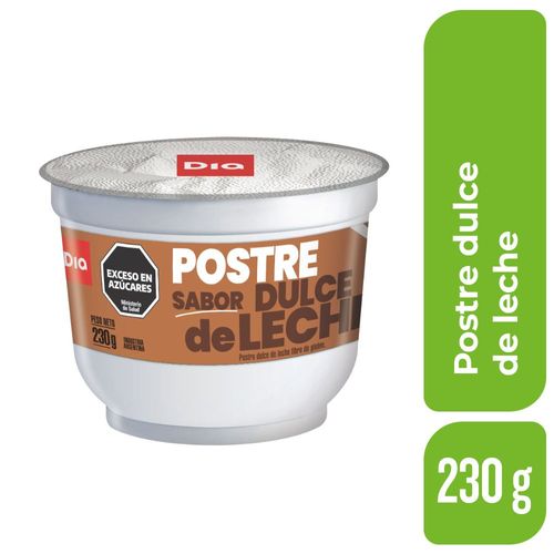 Postre Dulce de Leche Dia x 230 Gr.