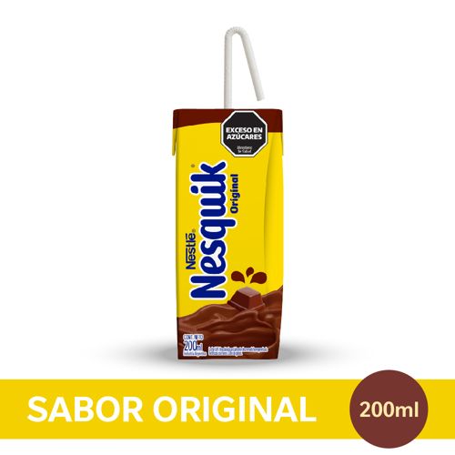 Leche Chocolatada Nesquik 200 Ml.