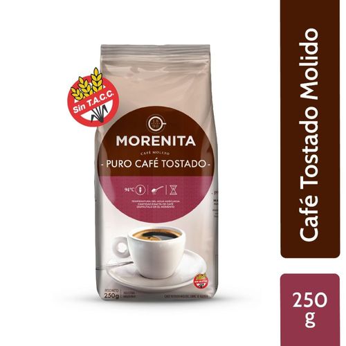 Cafe Torrado Molido Morenita 250 Gr.