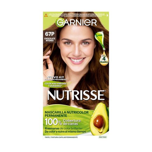 Tintura Permanente 67 Chocolate Intenso Nutrisse 1Ud.