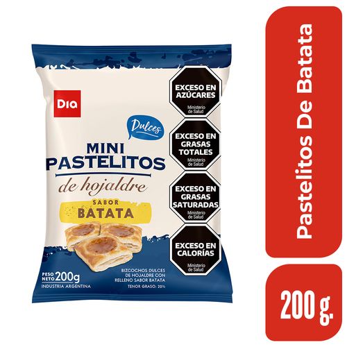 Pastelitos Batata Dia 200 Gr.