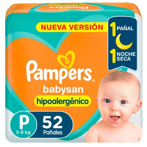 Pañales Babysan Pampers Talle P Pampers 52 Ud.