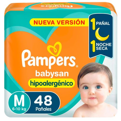 Pañales Babysan Med Pampers 48 Ud.