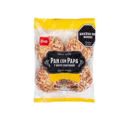 Pan de Papa Con Queso Dia 320 Gr.