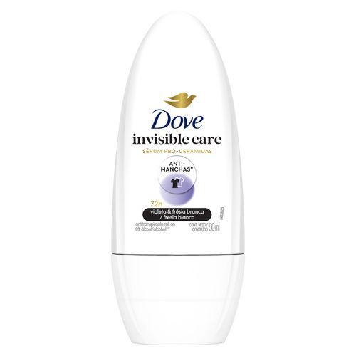 Antitranspirante Dove Invisible Care Roll-On 50 Ml.