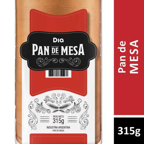 Pan Blanco Día 315 Gr.