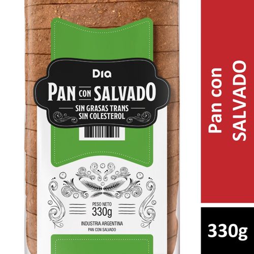 Pan Salvado Día 330 Gr.