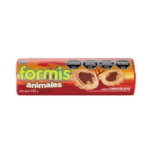 Galletitas De Vainilla Y Chocolate Formis 102 Gr.