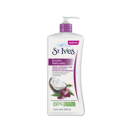 Crema Corporal Exotic Naturals St Ives 350 Ml.
