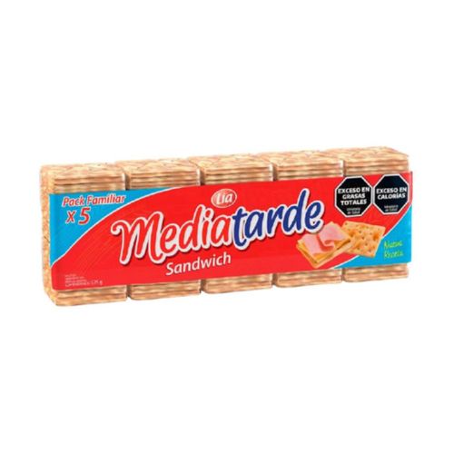 Galletas De Agua Sandwich Mediatardes 535 Gr.