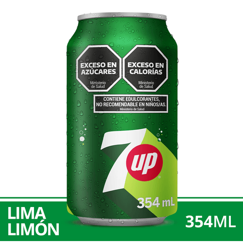 Gaseosa 7 Up Lata 354 Ml.